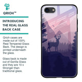 Deer In Night Glass Case For iPhone 8