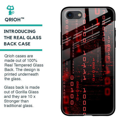Let's Decode Glass Case For iPhone 8