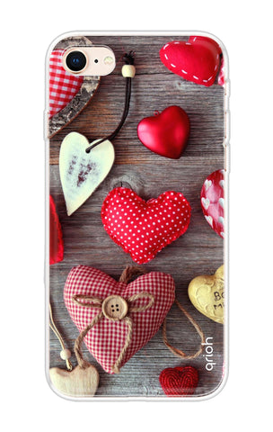 Valentine Hearts iPhone 8 Back Cover