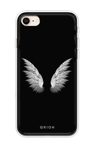 White Angel Wings iPhone 8 Back Cover
