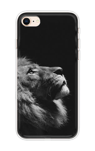 Lion Looking to Sky iPhone 8 Back Cover