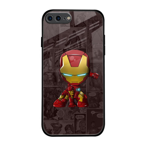 Angry Baby Super Hero iPhone 8 Plus Glass Back Cover Online