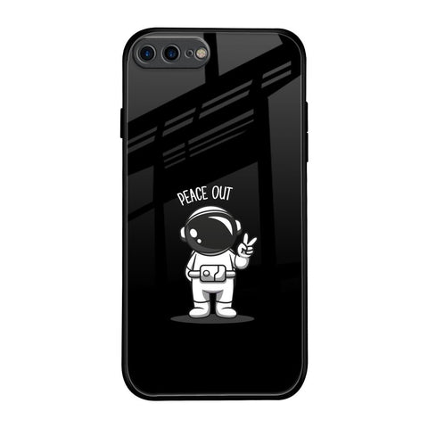 Peace Out Astro iPhone 8 Plus Glass Back Cover Online