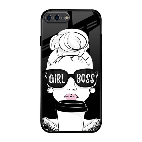 Girl Boss iPhone 8 Plus Glass Back Cover Online