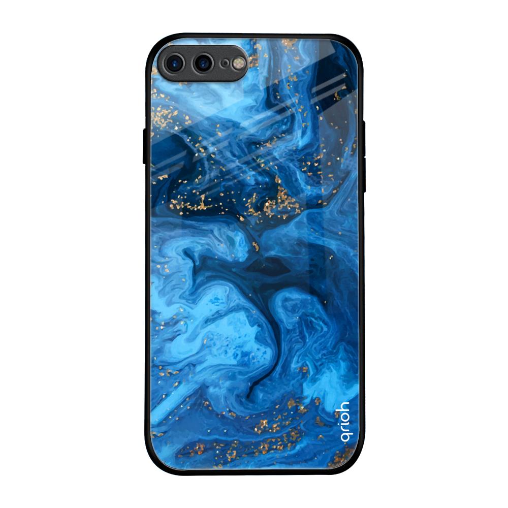 Gold Sprinkle iPhone 8 Plus Glass Back Cover Online