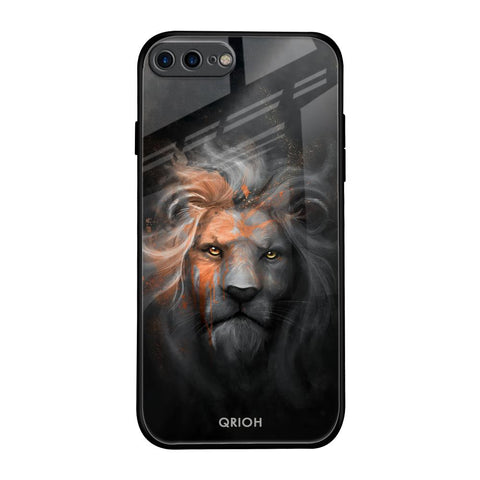 Devil Lion iPhone 8 Plus Glass Back Cover Online