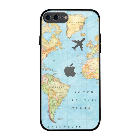 Fly Around The World iPhone 8 Plus Glass Back Cover Online