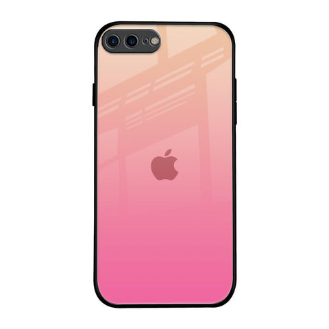 Pastel Pink Gradient iPhone 8 Plus Glass Back Cover Online