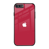 Solo Maroon iPhone 8 Plus Glass Back Cover Online