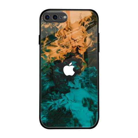 Watercolor Wave iPhone 8 Plus Glass Back Cover Online