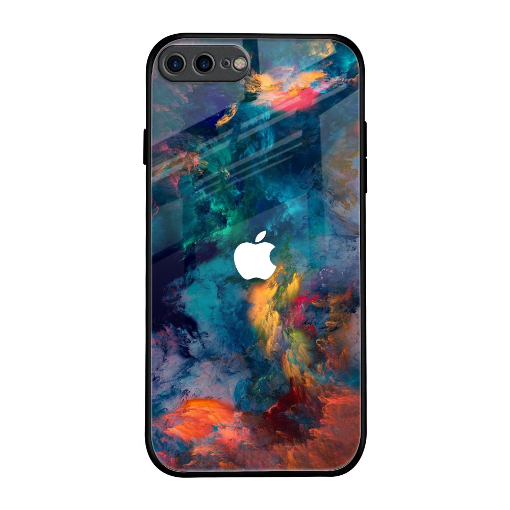 Colored Storm iPhone 8 Plus Glass Back Cover Online