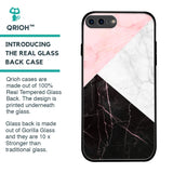 Marble Collage Art Glass Case For iPhone 8 Plus