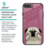 Funny Pug Face Glass Case For iPhone 8 Plus