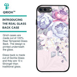 Elegant Floral Glass Case for iPhone 8 Plus