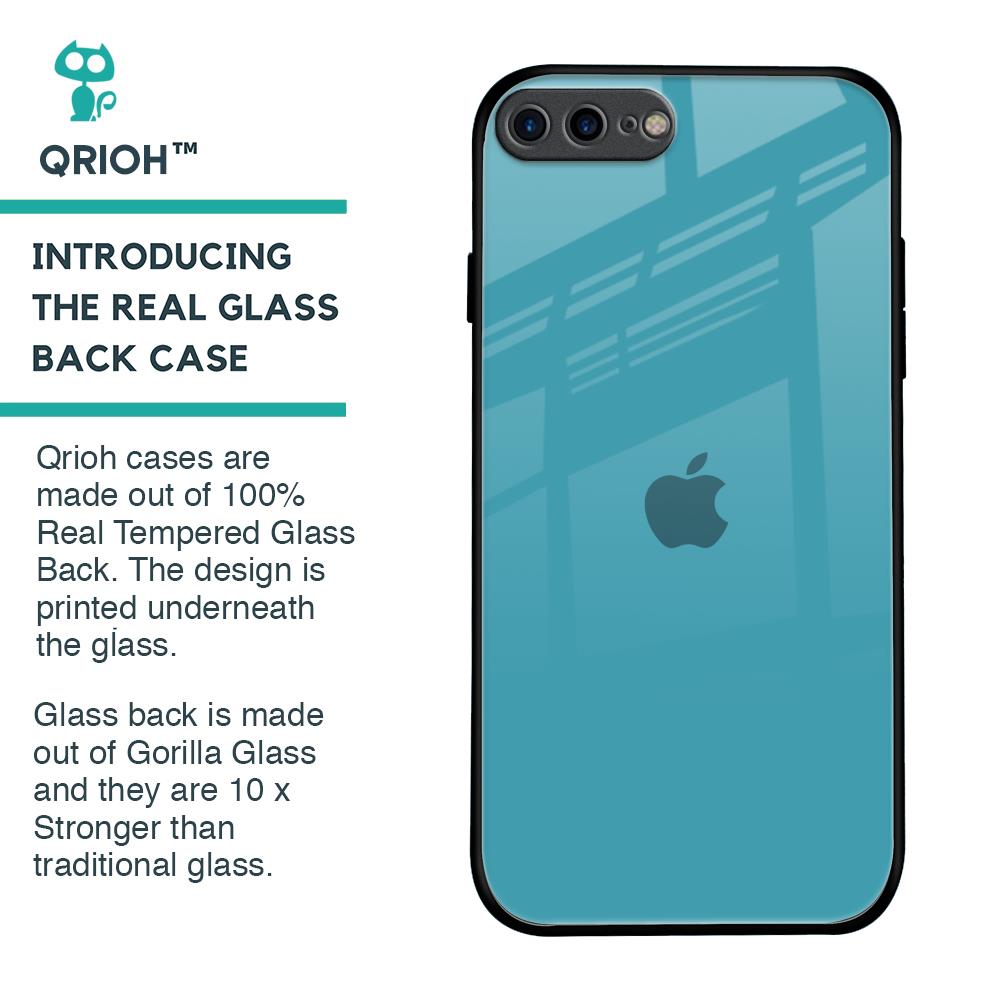 Oceanic Turquiose Glass Case for iPhone 8 Plus