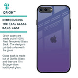 Indigo Pastel Glass Case For iPhone 8 Plus