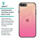 Pastel Pink Gradient Glass Case For iPhone 8 Plus