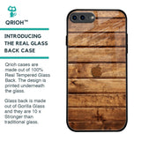 Wooden Planks Glass Case for iPhone 8 Plus