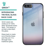 Light Sky Texture Glass Case for iPhone 8 Plus