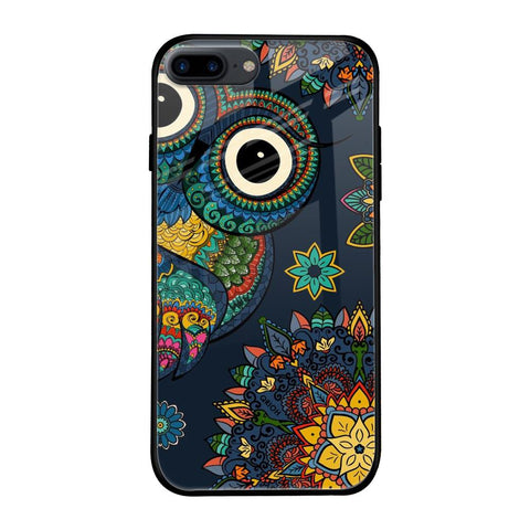 Owl Art Apple iPhone 8 Plus Glass Cases & Covers Online