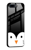 Cute Penguin Glass Case for iPhone 8 Plus