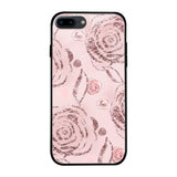 Shimmer Roses iPhone 8 Plus Glass Cases & Covers Online