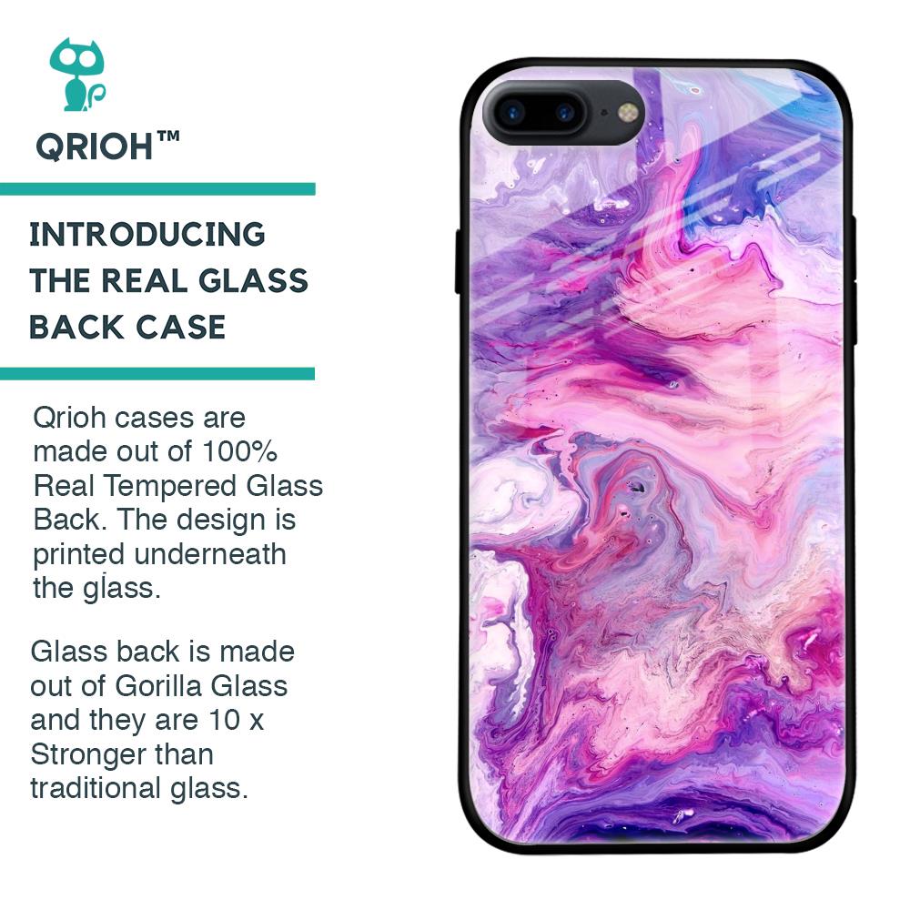 Cosmic Galaxy Glass Case for iPhone 8 Plus