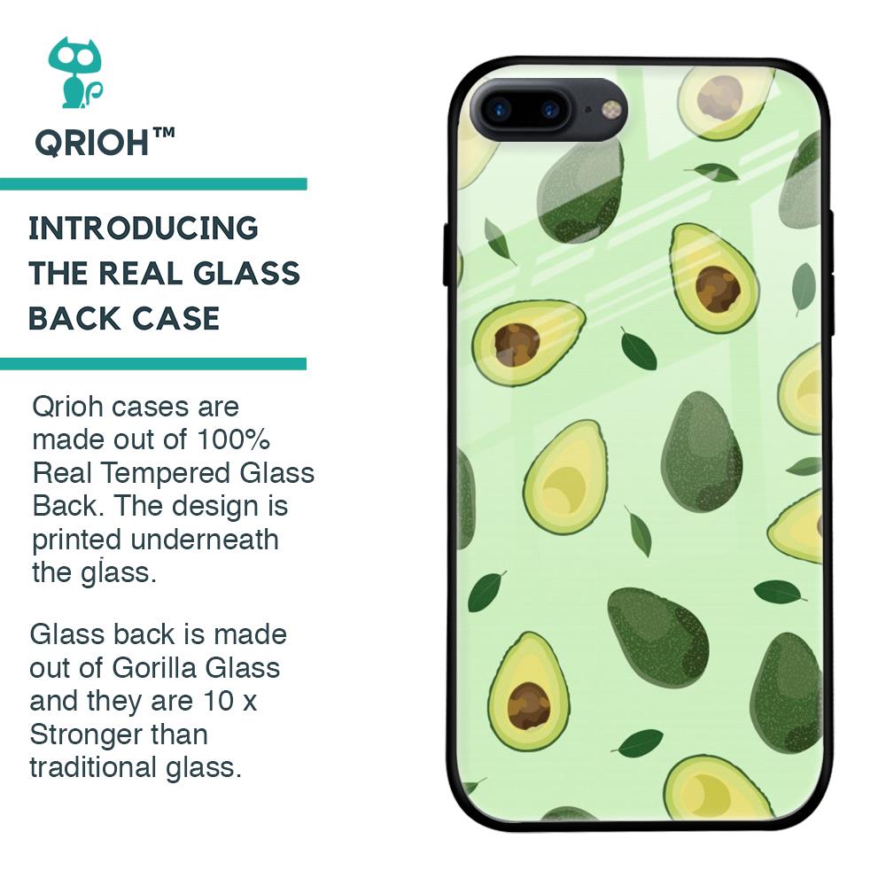 Pears Green Glass Case For iPhone 8 Plus