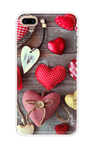 Valentine Hearts iPhone 8 Plus Back Cover