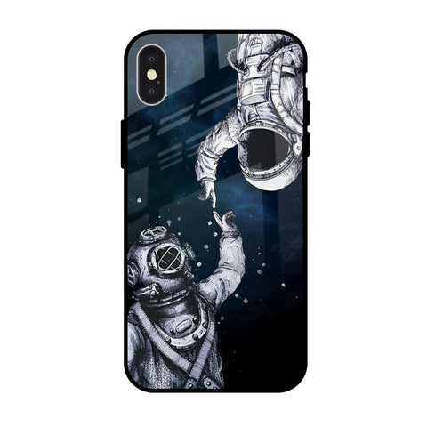 Astro Connect iPhone X Glass Back Cover Online