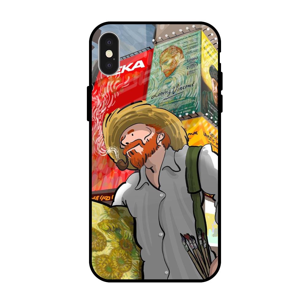 Loving Vincent iPhone X Glass Back Cover Online