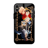 Shanks & Luffy iPhone X Glass Back Cover Online