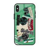 Slytherin iPhone X Glass Back Cover Online