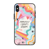 Vision Manifest iPhone X Glass Back Cover Online