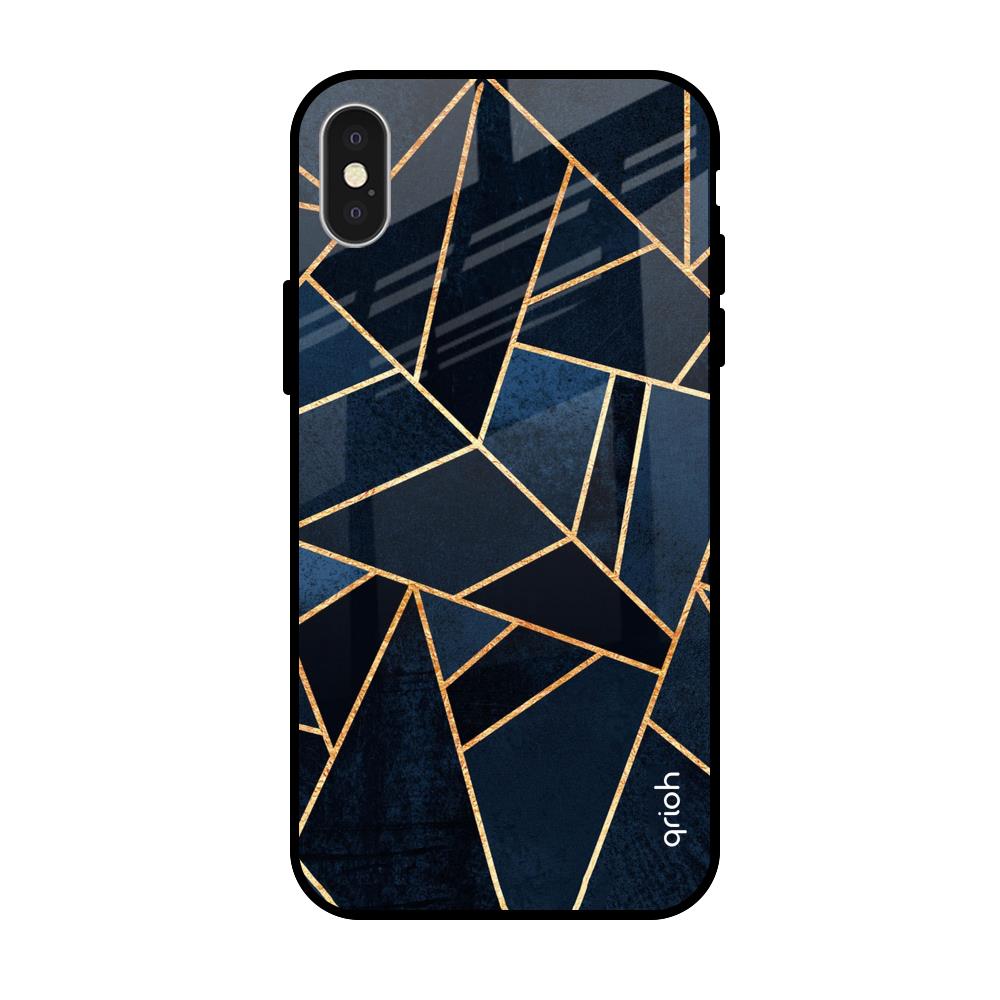 Abstract Tiles iPhone X Glass Back Cover Online