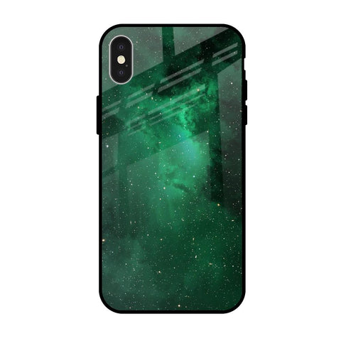 Emerald Firefly iPhone X Glass Back Cover Online