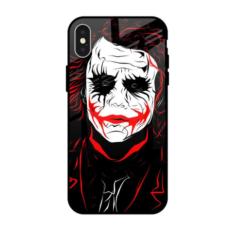 Life In Dark iPhone X Glass Back Cover Online