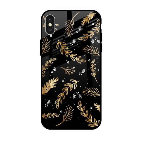 Autumn Leaves iPhone X Glass Back Cover Online