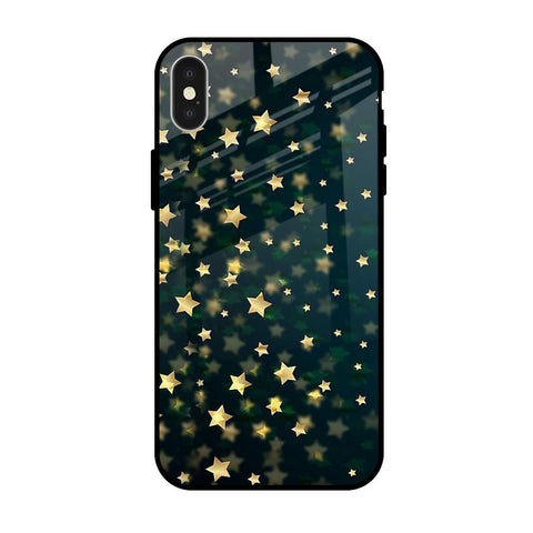 Dazzling Stars iPhone X Glass Back Cover Online