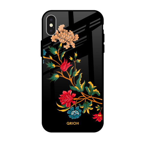 Dazzling Art iPhone X Glass Back Cover Online