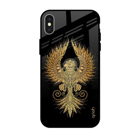 Mythical Phoenix Art iPhone X Glass Back Cover Online