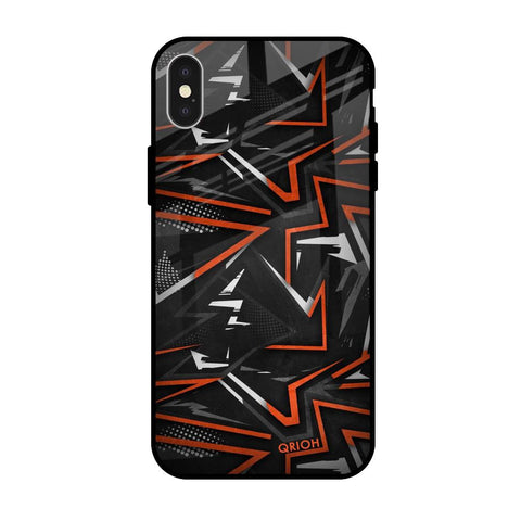 Vector Art iPhone X Glass Back Cover Online