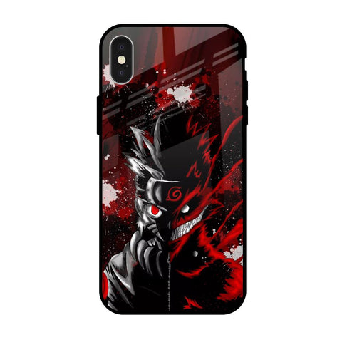 Dark Character iPhone X Glass Back Cover Online