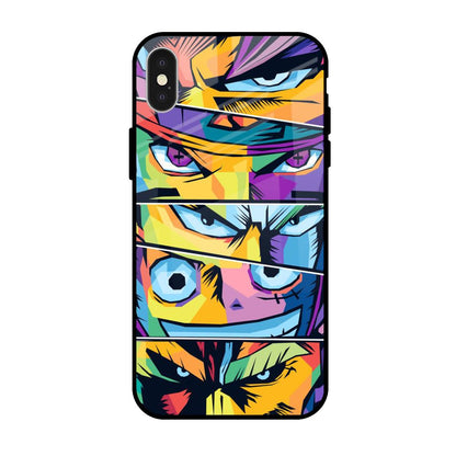 Anime Legends iPhone X Glass Back Cover Online