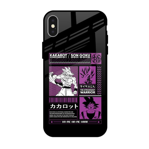 Strongest Warrior iPhone X Glass Back Cover Online