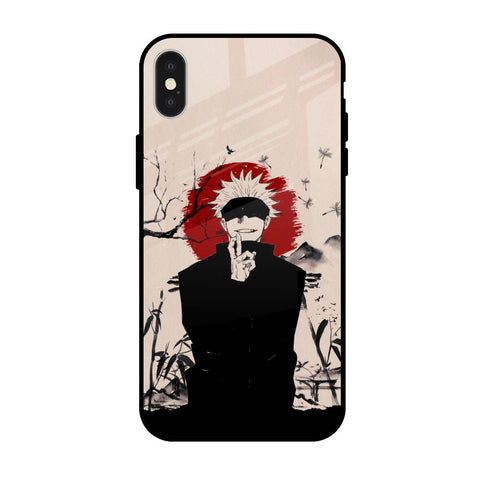 Manga Series iPhone X Glass Back Cover Online