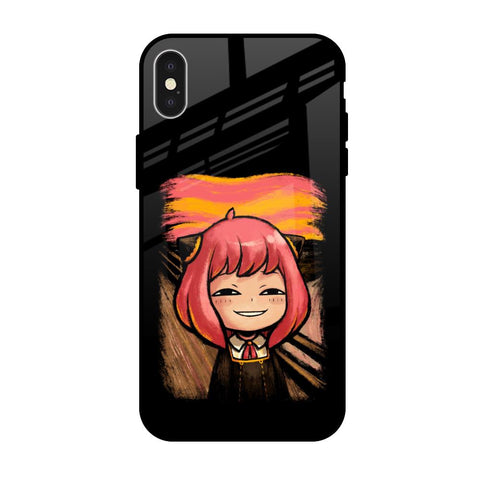 Spy X Family iPhone X Glass Back Cover Online