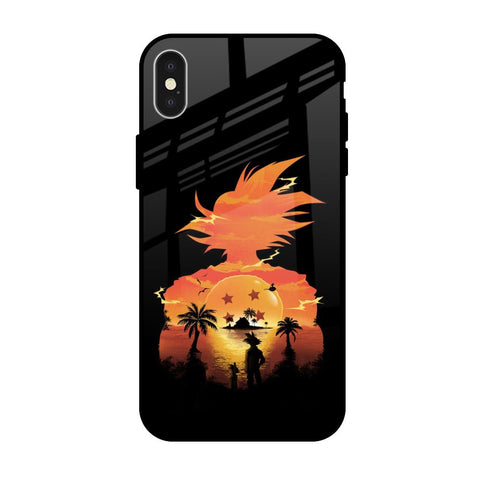 Japanese Paradise iPhone X Glass Back Cover Online