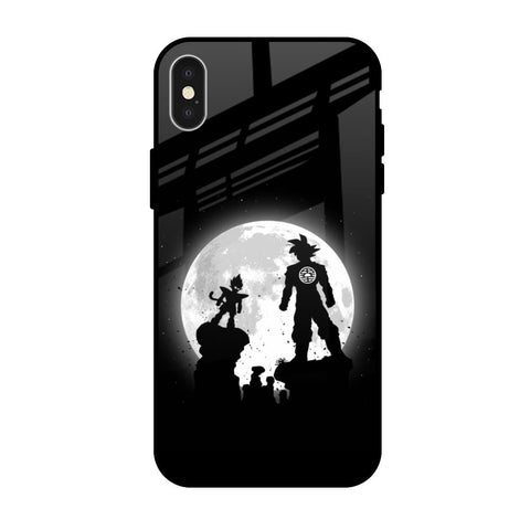 True Saiyans iPhone X Glass Back Cover Online