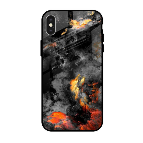 Lava Explode iPhone X Glass Back Cover Online
